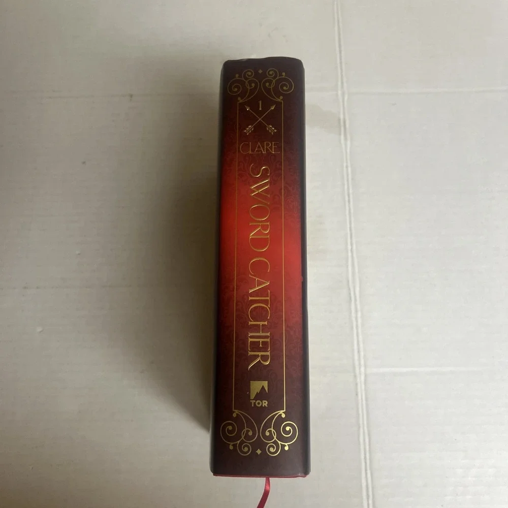 Cassandra Clare Sword Catcher SIGNED‎ Fairyloot Edition 2023 HCDJ Sprayed Edges
